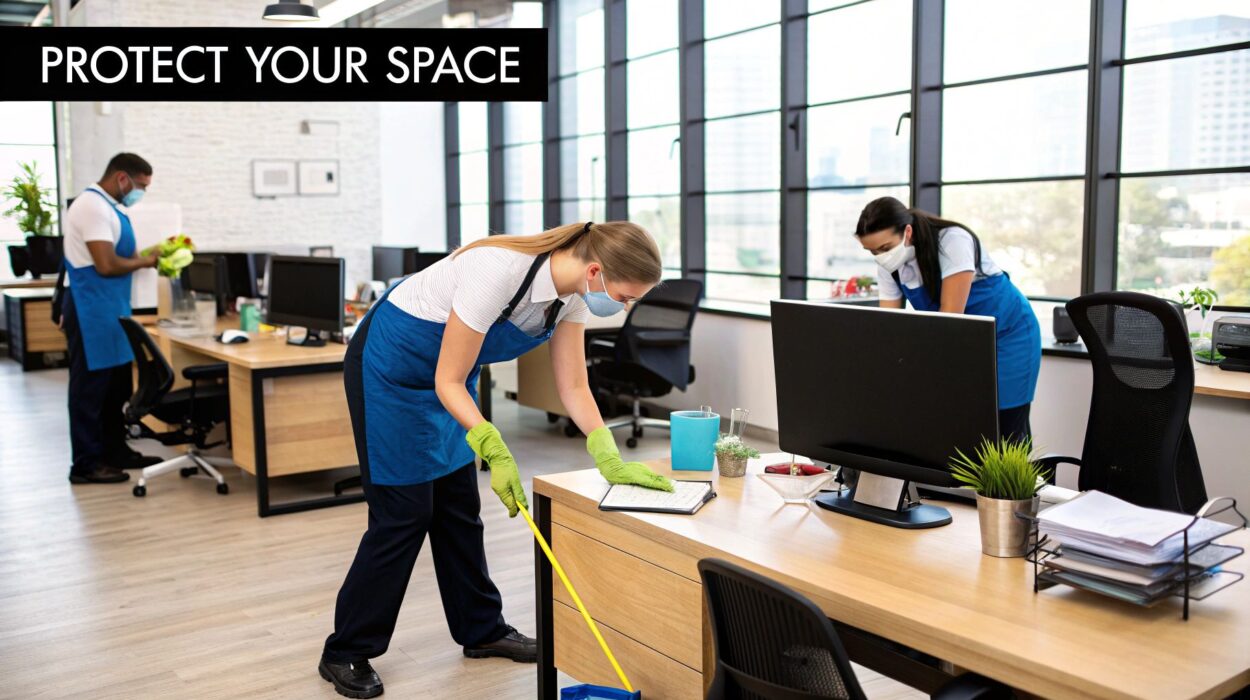 What Office Managers in East Midtown Should Know About Cleaning Contracts